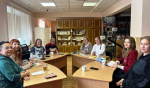 КНИЖНЫЙ КЛУБ ИННЫ ФЕДОРОВОЙ "Читающие Чебаркульки" в библиотеке