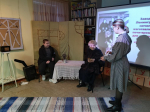 "Суровые дни Блокады" - патриотический час для школьников, с элементами театрализации